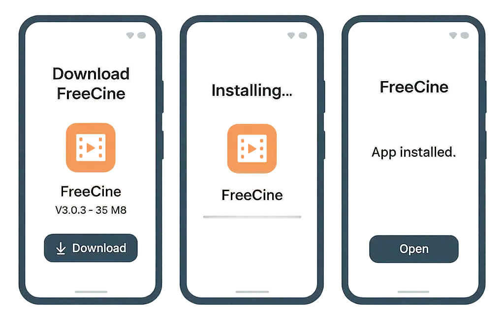 FreeCine Install
