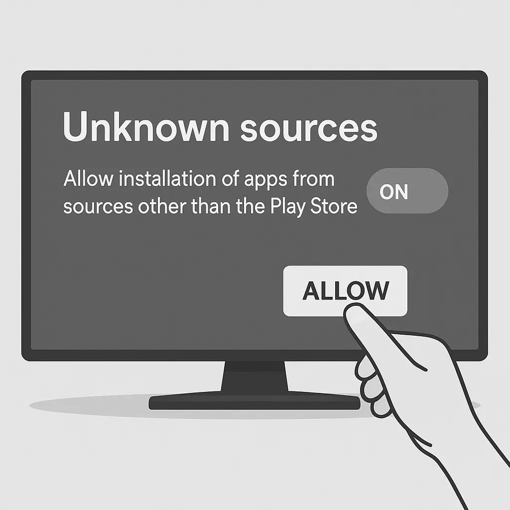 allow unknown installation